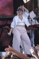 MEGHAN TRAINO Performs at Jimmy Kimmel in Los Angeles 08/06/2018