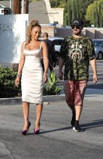 MELANIE BROWN at Rose Vi Nail Bar in Los Angeles 08/28/2018