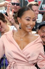 MELANIE BROWN at Simon Cowell Star on the Hollywood Walk of Fame Ceremony 08/22/2018