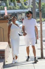 MELANIE BROWN Out and About in Beverly Hills 08/26/2018