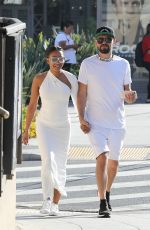 MELANIE BROWN Out and About in Beverly Hills 08/26/2018