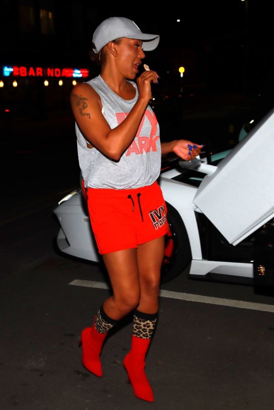 MELANIE BROWN Out in Wilmslow 08/19/2018
