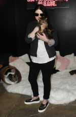 MICHELLE TRACHTENBERG at Crumbs & Whiskers Kitten Party in Los Angeles 08/24/2018