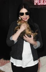 MICHELLE TRACHTENBERG at Crumbs & Whiskers Kitten Party in Los Angeles 08/24/2018