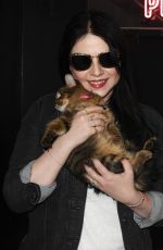 MICHELLE TRACHTENBERG at Crumbs & Whiskers Kitten Party in Los Angeles 08/24/2018