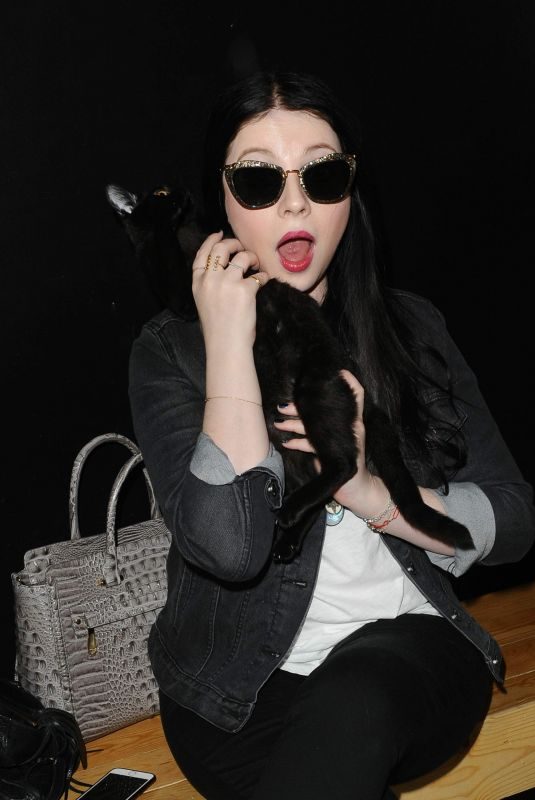 MICHELLE TRACHTENBERG at Crumbs & Whiskers Kitten Party in Los Angeles 08/24/2018