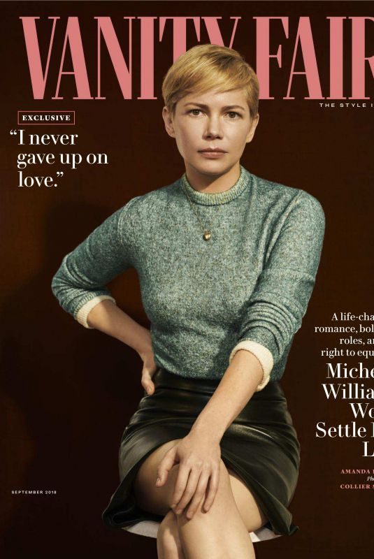 MICHELLE WILLIAMS in Vvanity Fair Magazine, September 2018