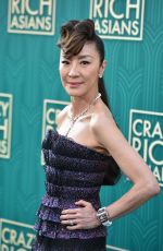 MICHELLE YEOH at Crazy Rich Asians Premiere in Los Angeles 08/07/2018