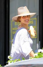 MINKA KELLY Leaves a Tailors in Beverly Hills 08/23/2018