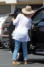 MINKA KELLY Leaves a Tailors in Beverly Hills 08/23/2018
