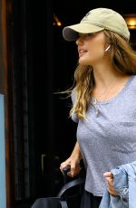 MINKA KELLY Leaves Greenwich Hotel in New York 08/20/2018
