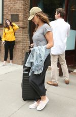 MINKA KELLY Leaves Greenwich Hotel in New York 08/20/2018