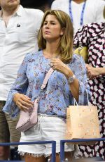 MIRKA FEDERER Arrives at 2018 US Open in New York 08/28/2018