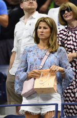 MIRKA FEDERER Arrives at 2018 US Open in New York 08/28/2018
