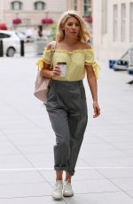 MOLLIE KING Arrives at BBC Radio 1 in London 08/14/2018