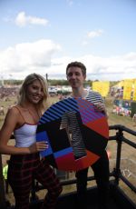 MOLLIE KING at BBC Radio One Stage in Reading 08/25/2018