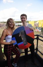 MOLLIE KING at BBC Radio One Stage in Reading 08/25/2018