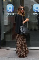 MYLEENE KLASS Arrives at Global Radio Studios in London 08/14/2018