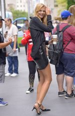 NADINE LEOPOLD Out in New York 08/22/2018
