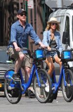 NAOMI WATTS and Billy Crudup at a Bike Ride in New York 08/25/2018
