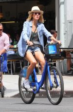 NAOMI WATTS and Billy Crudup at a Bike Ride in New York 08/25/2018