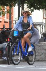 NAOMI WATTS and Billy Crudup at a Bike Ride in New York 08/25/2018