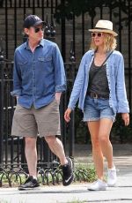 NAOMI WATTS and Billy Crudup at a Bike Ride in New York 08/25/2018