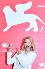 NAOMI WATTS at Jury Photocall at 75th Venice International Film Festival 08/29/2018