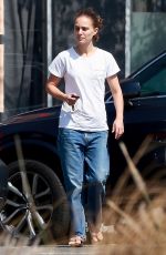 NATALIE PORTMAN in Jeans Out in Los Feliz 08/15/2018