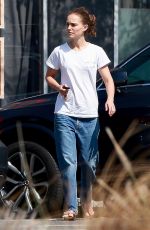 NATALIE PORTMAN in Jeans Out in Los Feliz 08/15/2018