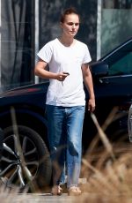 NATALIE PORTMAN in Jeans Out in Los Feliz 08/15/2018