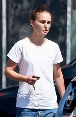 NATALIE PORTMAN in Jeans Out in Los Feliz 08/15/2018