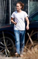 NATALIE PORTMAN in Jeans Out in Los Feliz 08/15/2018