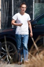 NATALIE PORTMAN in Jeans Out in Los Feliz 08/15/2018