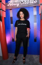 NATHALIE EMMANUEL at 2018 Hollyshorts Film Festival Opening Night in Los Angeles 08/09/2018