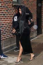 NICKI MINAJ Arrives at Late Show with Stephen Colbert in New York 08/13/2018