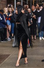 NICKI MINAJ Arrives at Late Show with Stephen Colbert in New York 08/13/2018