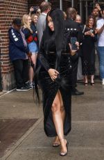 NICKI MINAJ Arrives at Late Show with Stephen Colbert in New York 08/13/2018