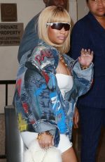 NICKI MINAJ Arrives at TRL in New York 08/15/2018