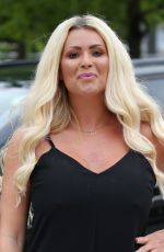 NICOLA MCLEAN Arrives at ITV Studios in London 08/15/2018