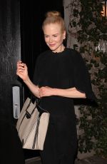 NICOLE KIDMAN Leaves Lucques Restaurant in West Hollywood 08/11/2018