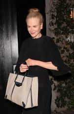NICOLE KIDMAN Leaves Lucques Restaurant in West Hollywood 08/11/2018