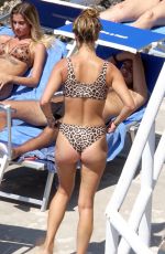 NINA AGDAL in Bikini on Vacation in Capri 07/31/2018