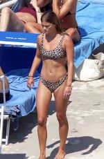 NINA AGDAL in Bikini on Vacation in Capri 07/31/2018