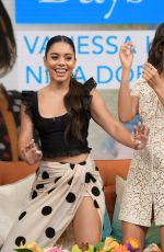 NINA DOBREV and VANESSA HUDGENS at Despierta America Show in Miami 08/02/2018