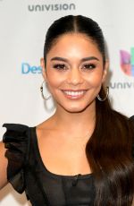 NINA DOBREV and VANESSA HUDGENS at Despierta America Show in Miami 08/02/2018
