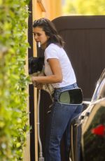 NINA DOBREV in Jeans Out in West Hollywood 08/16/2018