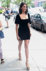 NINA DOBREV Leaves Bowery Hotel in New York 08/08/2018