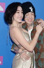 NOAH CYRUS and Lil Xan at MTV Video Music Awards in New York 08/20/2018