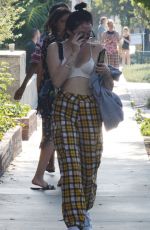 NOAH CYRUS Leaves a Hair Salon in Los Angeles 08/16/2018